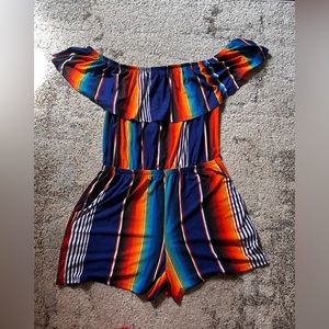 Serape Romper